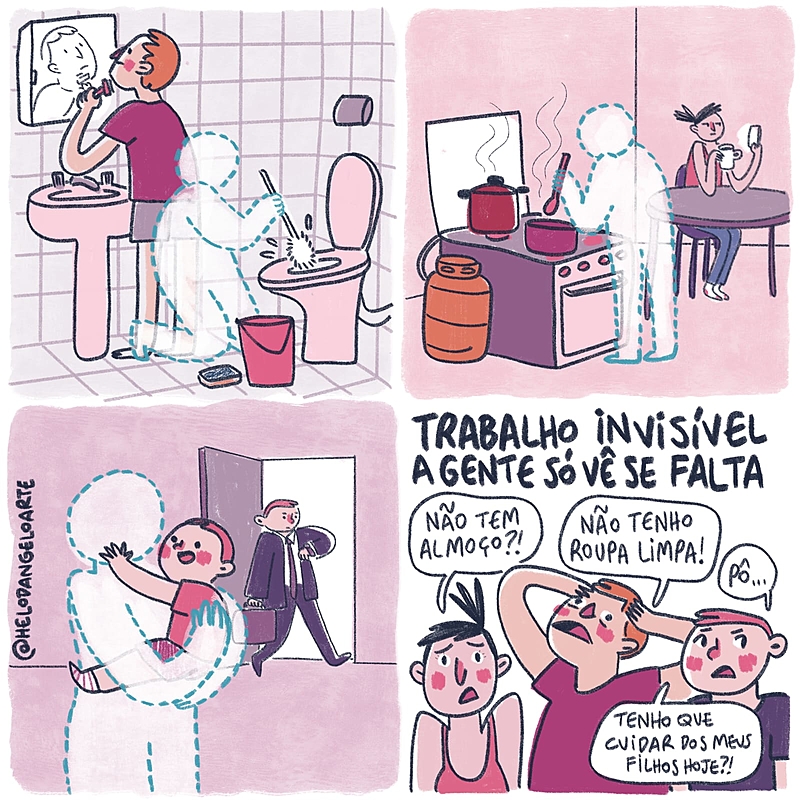 A invisibilidade do trabalho de cuidado feminino: um olhar necessário.