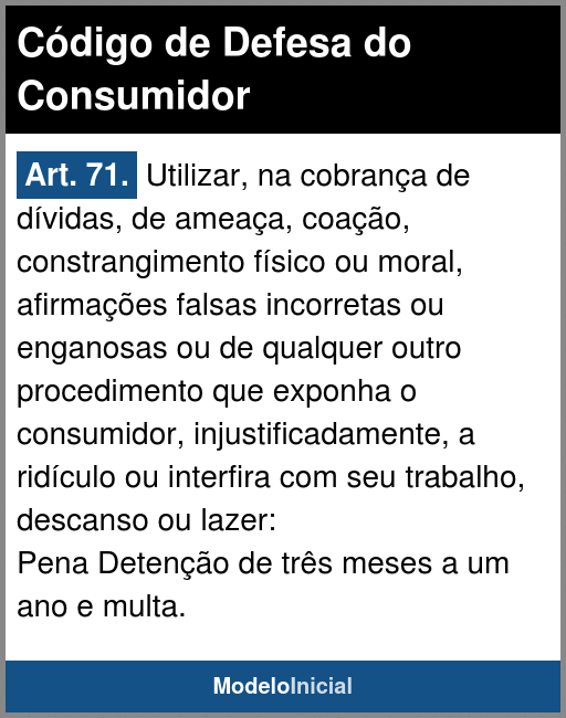 Artigo 71 do Código de Defesa do Consumidor: Conheça seus Direitos!