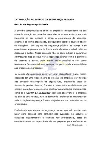 Quando Surgiu a Segurança Privada no Brasil: Uma Breve História do Setor