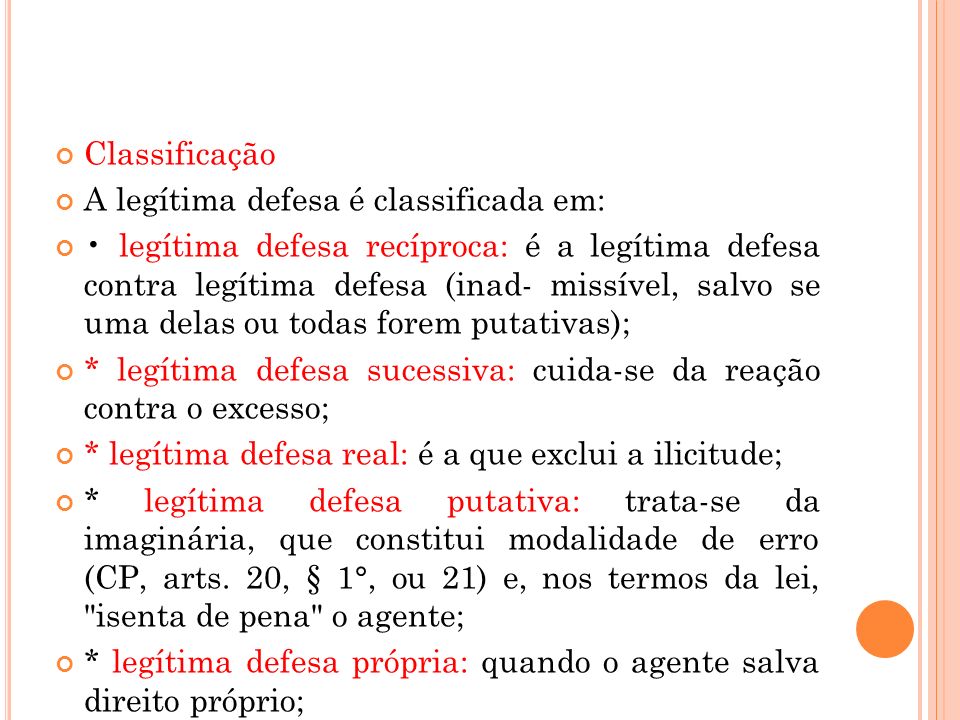 Legítima Defesa Putativa: Entenda o Conceito e suas Implicações